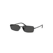 Prada PR A60S 1Ab5S0 Sunglasses Black, Dam