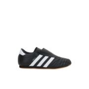 Adidas Svart Slip-On Läder Sneakers Black, Dam