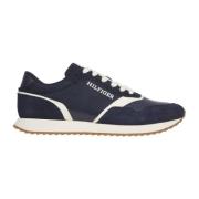 Tommy Hilfiger Blå Mix Fritidssneakers Blue, Herr