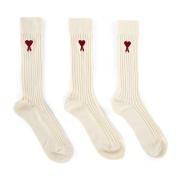 Ami Paris Socks Beige, Herr