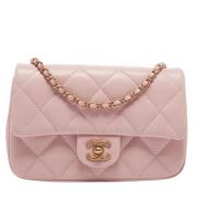 Chanel Vintage Pre-owned Laeder chanel-vskor Pink, Dam