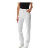 Agolde Straight Jeans White, Dam