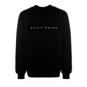 Daily Paper Sweatshirts Black, Herr