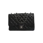 Chanel Vintage Pre-owned Laeder chanel-vskor Black, Dam