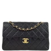 Chanel Vintage Pre-owned Laeder chanel-vskor Black, Dam