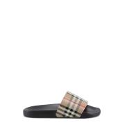 Burberry Vintage Check Slides Beige, Herr