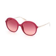Max & Co Stiliga solglasögon för kvinnor Red, Dam
