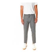Drykorn Cropped Trousers Gray, Herr