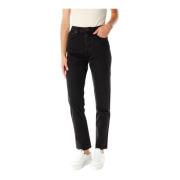 Nudie Jeans Jeans Black, Dam