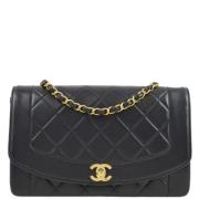 Chanel Vintage Pre-owned Laeder chanel-vskor Black, Dam