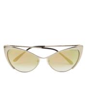 Tom Ford Pre-owned Pre-owned Acetat solglasgon Yellow, Dam