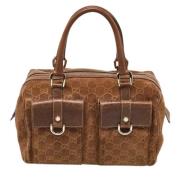 Gucci Vintage Pre-owned Mocka handvskor Brown, Dam