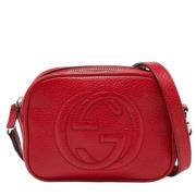 Gucci Vintage Pre-owned Laeder gucci-vskor Red, Dam