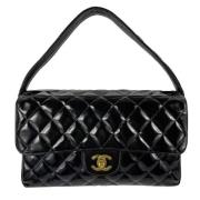 Chanel Vintage Pre-owned Laeder chanel-vskor Black, Dam