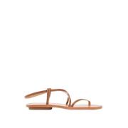 Malababa Bohemisk Platta Sandal Brown, Dam