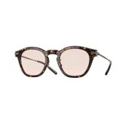 Oliver Peoples Stiliga Solglasögon för Modemedvetna Individer Brown, D...