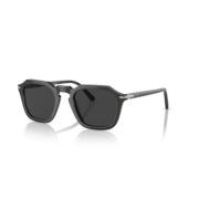 Persol Snygga Solglasögon - Klassisk Design Black, Unisex