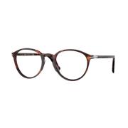 Persol Stiliga högkvalitativa acetatglasögon Brown, Unisex