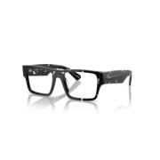 Prada Stiliga Acetat Solglasögon Black, Unisex