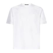 C.p. Company Metropolis Logo Print Crew Neck T-shirt White, Herr