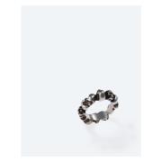 Werkstatt:Munchen Skull Ring Multiskulls Sterling Silver Handgjord Gra...