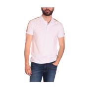 Alviero Martini 1a Classe Vit Polo Elegant Stil White, Herr