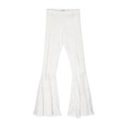 Charo Ruiz Ibiza Elegant Trouser Trouk White, Dam