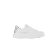 Alexander Smith London Kvinna Vit Silver Sneakers Multicolor, Dam