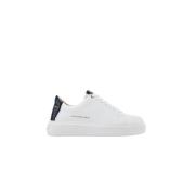 Alexander Smith London Kvinna Vit Svart Sneakers White, Dam