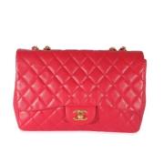 Chanel Vintage Pre-owned Laeder chanel-vskor Pink, Dam