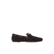 Car Shoe Ebony Platta Skor Black, Herr