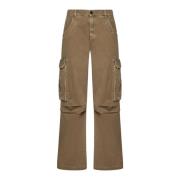 Semicouture Raka Jeans för Kvinnor Brown, Dam