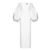 Solace London Vit Mora Maxi Klänning White, Dam