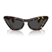 Burberry Trendiga solglasögon med logodetalj Brown, Unisex