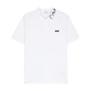 Calvin Klein Vita T-shirts och Polos White, Herr