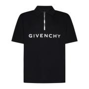 Givenchy Svarta T-shirts och Polos Black, Herr