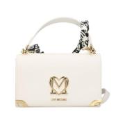 Moschino Ivory Handväska - Elegant och mångsidig Beige, Dam