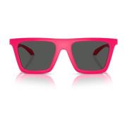 Versace Ikoniskt Greca Design Solglasögon Pink, Unisex