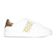 Versace Vita Sneakers med Signaturdetaljer White, Dam