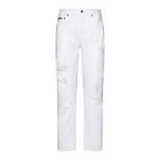 Dolce & Gabbana Klassiska 5-ficksjeans White, Dam