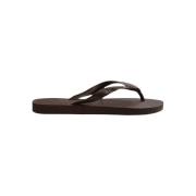 Havaianas Brun Top Senses Flip Flops Brown, Dam