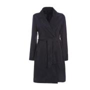 Marella Blå Vattentät Trench Coat Set Blue, Dam