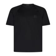 C.p. Company Svart Metropolis T-shirt med perforerad detalj Black, Her...