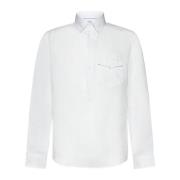 Brunello Cucinelli Elegant Skjortor Kollektion White, Herr