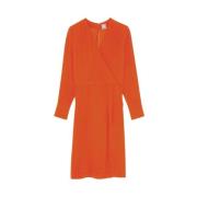 Ines De La Fressange Paris Blida orange klänning Orange, Dam