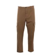 Incotex Cargo Byxor Beige Kontrastsömmar Beige, Herr