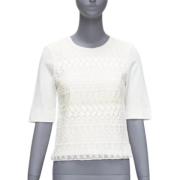 Giambattista Valli Pre-owned Pre-owned Bomull toppar White, Dam