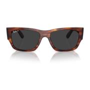 Ray-Ban Polariserade solglasögon Carlos Rb0947S Stil Brown, Unisex