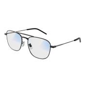 Saint Laurent Svart/Blå Solglasögon SL 309 SUN Multicolor, Unisex