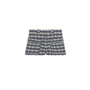 IRO Tweed Houndstooth Cropped Shorts Multicolor, Dam